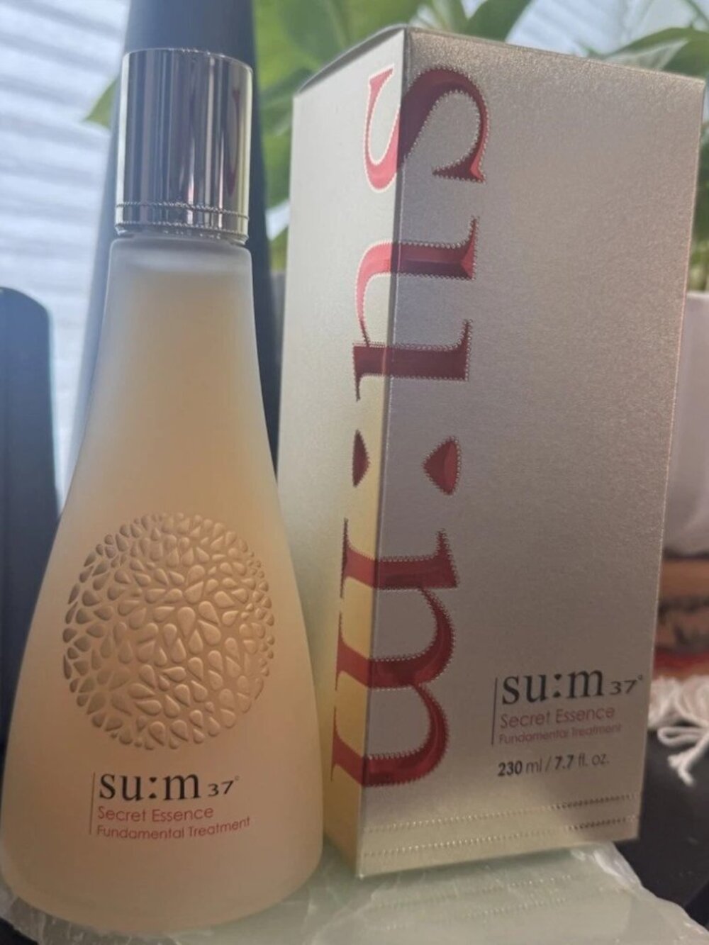 SU:m37 Secret Essence Fundamental Treatment Huge bottle 230ml/7.7 fl. Oz